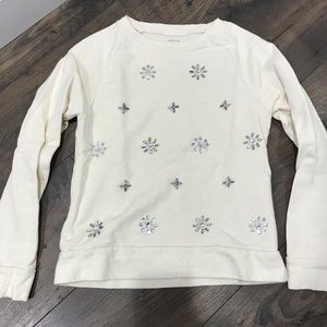J CREW GIRLS CREW CUTS PULLOVER SIZE 14